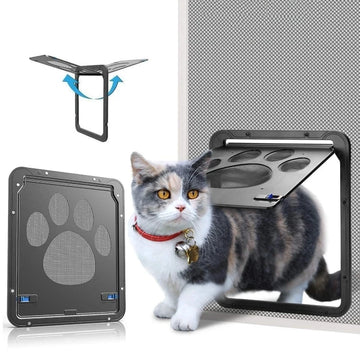 Pet Lockable Screen Door
