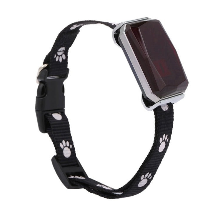 GPS-enabled pet tracking collar for safety