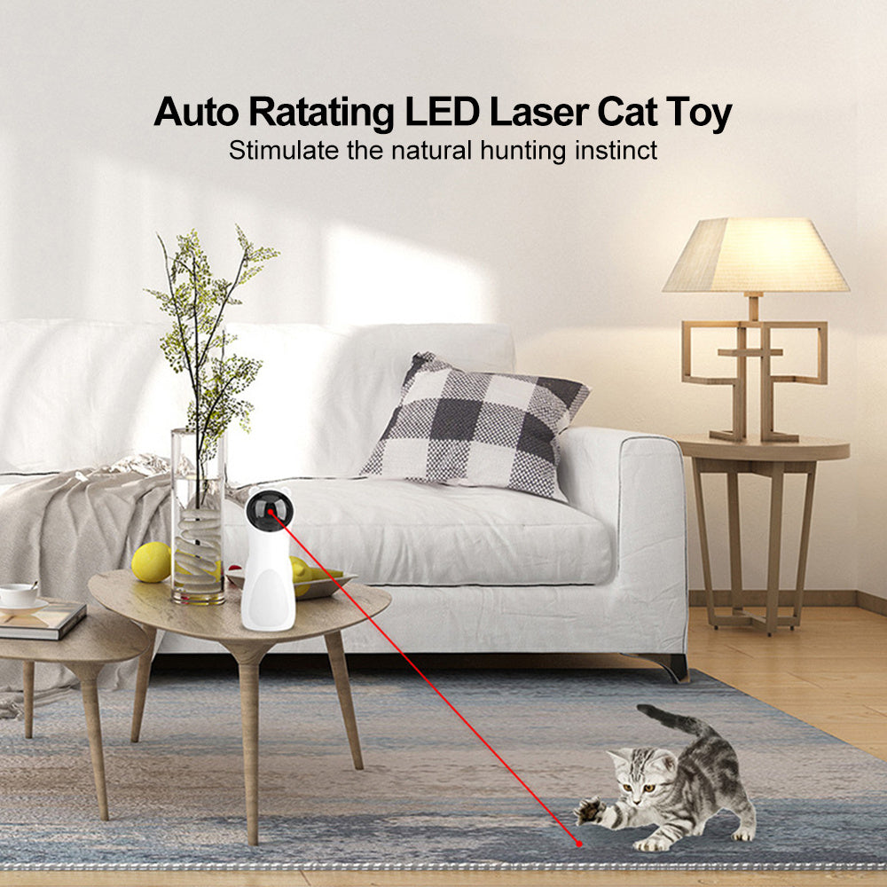 LED laser toy for cats stimulate hunting