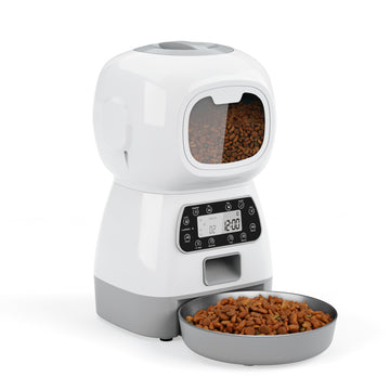 3.5-liter auto pet feeder for pet feeding