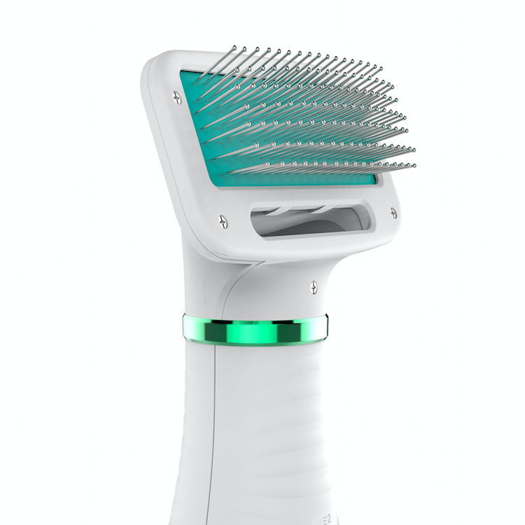 Smart hair brush and dryer for grooming pets