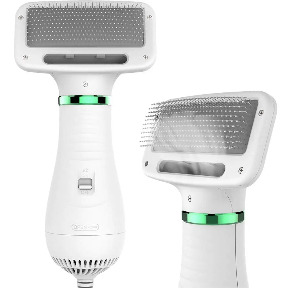 2-in-1 Dog Hair Dryer & Brush