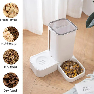 Automatic Double Feeding Bowl