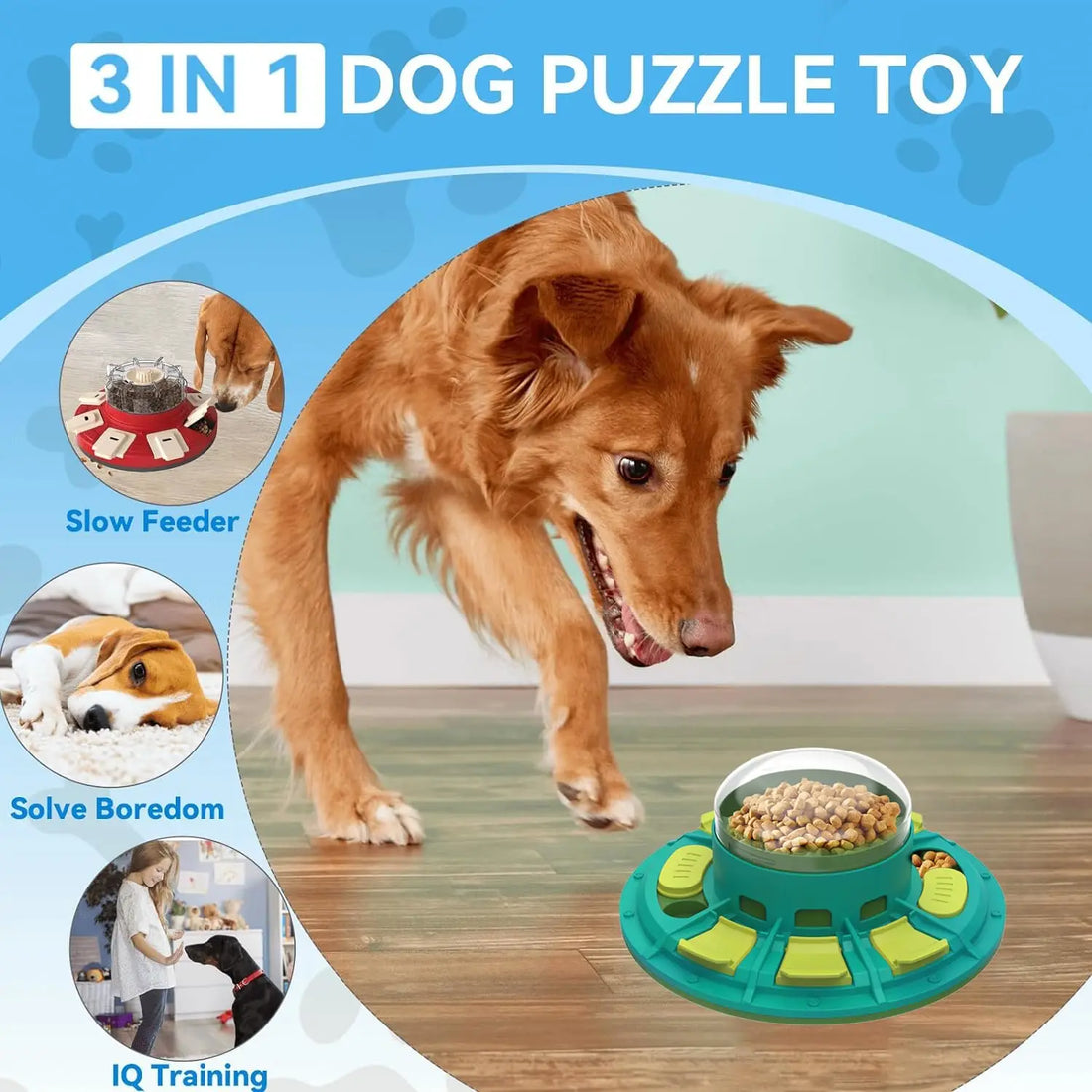 Interactive Dog Puzzle Toy