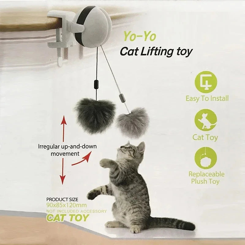 Automatic Ball Lifting Cat Toy