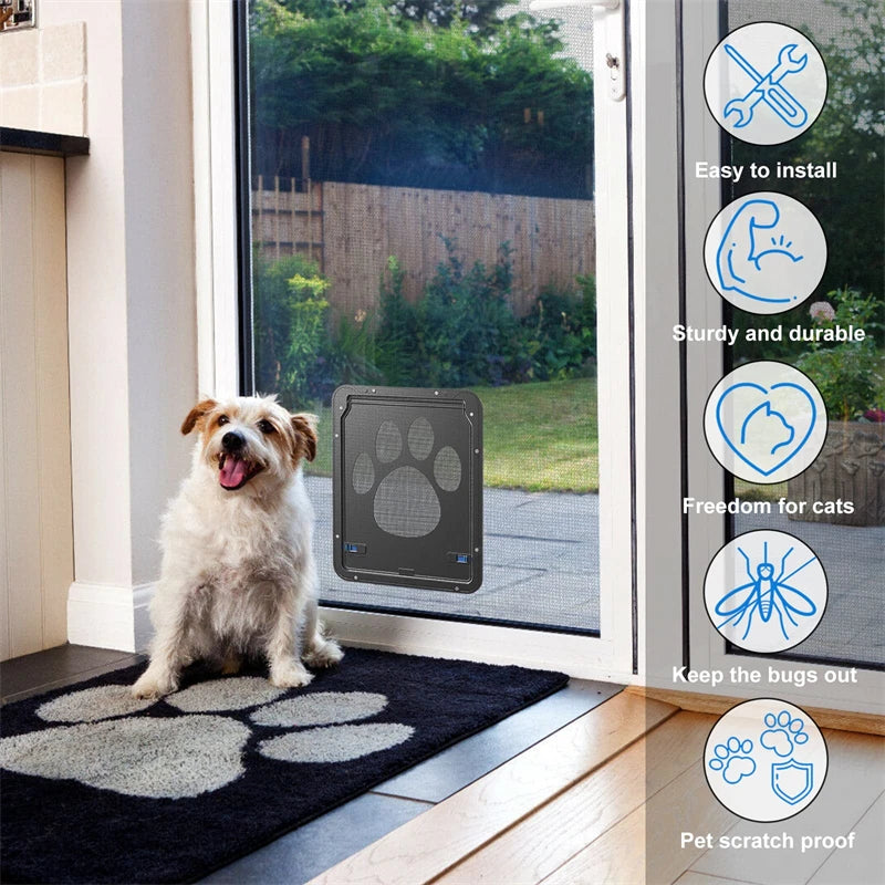 Pet Lockable Screen Door