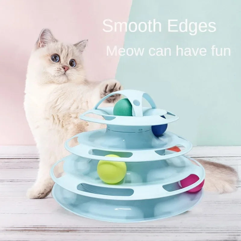 Cat Rotating Interactive Toy