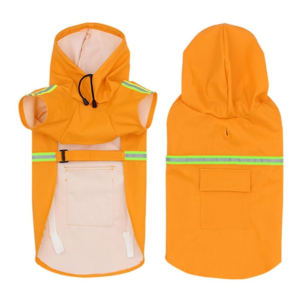 Waterproof reflective raincoat for dogs