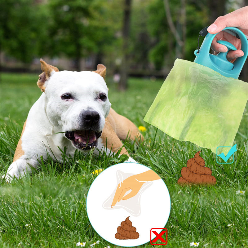 Portable poop scooper for pets